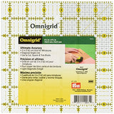 Omnigrid 6-1/2-Inch by 6-1/2-Inch Quilter's Square