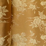 Gold Velvet Jacquard Damask Fabric 118'' Wide sold By The Yard for Curtains, Drapery, Upholstery