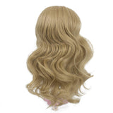 Wigs Only!Heat Resistant Synthetic Blonde Body Wavy Blythe/Pullip Doll Wig Gift for Your Baby Doll