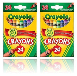 Crayola Crayons 24 Count - 2 Packs