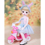 BJD Doll, 1/6 SD Doll Full Set 26Cm 10Inch Jointed Dolls Toy Clothes Wigs Shoes Makeup DIY Toys 100% Handmade