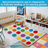 5 Inch Carpet Spots for Classroom| 30 Pieces Classroom Carpet Spots | Carpet Sit Spots Ideal for Elementary School Classrooms, or Home Playrooms