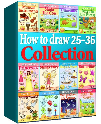 Drawing Books - How to Draw Comics Collection 25-36 (Over 330 Pages) (How to Draw Anime