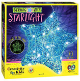Creativity for Kids String Art Star Light - LED String Art Lantern Craft Kit