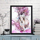 DIY Diamond Painting, Crystal Rhinestone Diamond Embroidery Pictures Arts Craft for Home Wall Decor Horse Fairy 11.8 × 15.7in 1 Pack by kirity