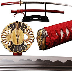 Shijian 1060 Carbon Steel Samurai Katana Swords Sharp blade Unokubitsukuri