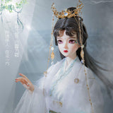 1/3 BJD Doll Full Set 63.5" 25cm Ball Jointed SD Dolls DIY Handmade Children's Creative Toy + Makeup + Clothes + Wigs + Shoes