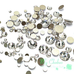 Crystal-Wholesale Swarovski Clear CRYSTAL (001) 2058/2088 Crystal Fatbacks Rhinestones Nail Art