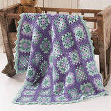 Caron One Pound Lavender Blue Yarn - 2 Pack of 454g/16oz - Acrylic - 4 Medium (Worsted) - 812 Yards - Knitting/Crochet