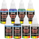 3 Airbrush Professional Master Airbrush Airbrushing System Kit with 6 U.S. Art Supply Primary