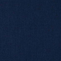 Robert Kaufman Kaufman Essex Linen Blend Midnight Fabric By The Yard, Deepest Blue