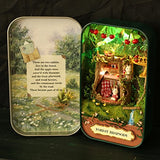 Ogrmar DIY Dollhouse Miniature Box Theatre Idea Art Handicraft Gift for Birthday/Valentine's Day (Forest Rhapsody)