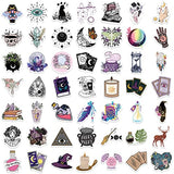 Boho Witchy Stickers 100PCS Witch Sticker Packs,Cool,Witchy,Crystal Stickers,Astrology,Tarot,Goth Stickers,Sticker Packs for Adults/Teens Gifts