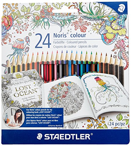 Staedtler 185C24JB Colored Pencil Set (24 Piece)