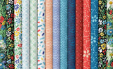 Connecting Threads Print Collection Precut 100% Cotton Quilting Fabric Bundle 2.5" Strips (Hello Daisy)