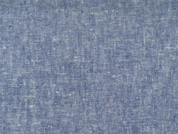 Robert Kaufman Brussels Washer Yarn Dye Linen Dress Fabric Denim - per metre