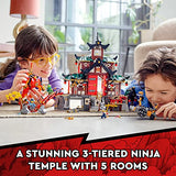 LEGO NINJAGO Ninja Dojo Temple 71767 Ninja Playset for Ages 8+, with NINJAGO Lloyd, Kai and a Snake Toy; Creative Building Kit for Kids (1,394 Pieces)