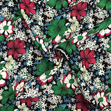 Printed Rayon Challis Fabric 100% Rayon 53/54" Wide Sold by The Yard (1037-1)