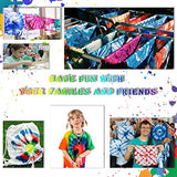 DIY Tie Dye Kits,18 Colors Tie Dye Party Supplies kit,36 Bag Pigments Fabric Dye,Tie Dye Kits for Kids Adults,Vibrant Dye for Textile Craft Arts Shirt Canvas T-Shirt Clothing DIY Party Project