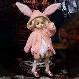 MZBZYU Best Gift BJD Doll 1/6 26cm Jointed Handmade Girl SD Dolls DIY Toys Bring Clothes Sets Wig Shoes