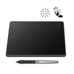 Huion HS64 Graphics Drawing Tablet 6.3"x 4" Battery-Free Stylus Android Devices Supported with 8192 Pen Pressure