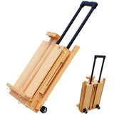Kuyal Adjustable Tabletop Easel, Solid Wood Artist Easel Painting & Sketching Floor Easel (Type 3)