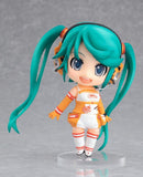 Lupovin Q Ver 10cm 3.9''Anime Action Figure Vocaloid Nendoroid Series Hatsune Miku Racing Girl 109# Ver Model Collection Doll