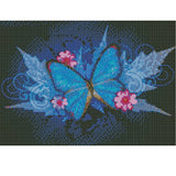 AIRDEA 5D Diamond Painting Kit Full Drill Maple Leave Butterfly DIY Rhinestone Embroidery Cross Stitch Arts Craft for Home Wall Decor 11.8 x 15.8 inch