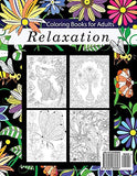 Coloring Books for Adults Relaxation: Adult Coloring Books: Flowers, Animals and Garden Designs