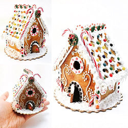 Gingerbread house. Dollhouse miniature 1:4