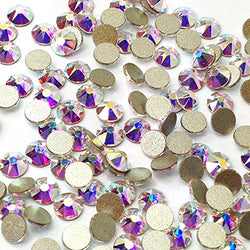 144 Swarovski 2058 16ss 4mm flatback rhinestones ss16 CRYSTAL AB F