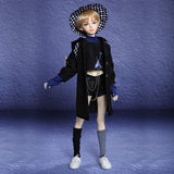 Y&D Children's Creative Toys 1/4 BJD Doll Boy 42cm 16.5 inch Ball Jointed SD Dolls Full Set with Clothes Wig Socks Shoes Makeup Hat
