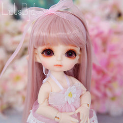 Bjd Doll Sd Doll 1/8 16cm 6.2 Inches Girl Toy Elf Doll Joint Doll Simulation Doll Clothes + Wig + Facial Makeup