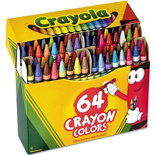Crayola Crayons 64 ea (Pack of 3)