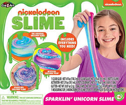 Cra-Z-Art 18873 Nickelodeon Ultimate DIY Unicorn Arts & Crafts Slime Kit,Multicolor