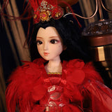 CHJJK BJD Dolls 1/4 SD Doll 45Cm 18" Jointed Dolls Toy Gift for Girl