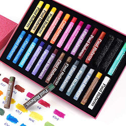 Paul Rubens Oil Pastels, 26 Glitter Colors for Sparkle and Metallic Effects Art Supplies, Non-Toxic and Easy to Use for Professional Artists, Beginners