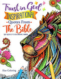 Trust in God: Inspirational Quotes From The Bible: An Adult Coloring Book (Bible Quotes Coloring Book)