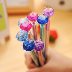 Witkey Lovely Diamond Shape Gel Ink Pen Rollerball Pens (diamond X 8 Pens)