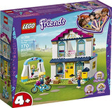 LEGO Friends 4+ Stephanie’s House 41398 Mini-Doll’s House, Lets Kids Role-Play Family Life Friends Stephanie, Alicia and James, New 2020 (170 Pieces)