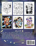 Chibi Witches Coloring Book: Kawaii Coloring Book Features Cute Chibi Witches with Magical Potions, Book of Shadows, Occult Symbols And More for Stress Relief and Relaxation (Coco Wyo & Halloween)