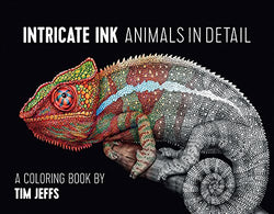 Intricate Ink: Animals in Detail Coloring Book