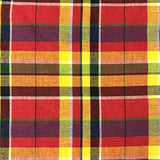 Madras Plaid Fabric (Style 16133) 100% Cotton Printed Fabric 44/45" Wide Sold BTY Shirts,