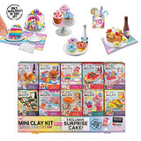 Fashion Angels 100% Extra Small Mini Clay Kit Super Set, Air Dry Clay/ Tiny Food Clay Kit