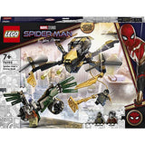 LEGO 76195 Marvel Spider-Man’s Drone Duel Building Toy for Kids with Spider-Man & Vulture Minifigures, Gift for Boys and Girls Age 7 Plus