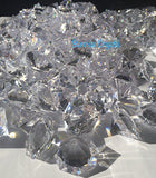 180 Pieces 1" inch x 1-1/4 " (22mm x 32mm) Crystal Clear Acrylic Diamond Jewels for Party