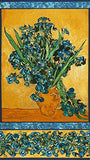 23 fat quarters + 2 Panels Vincent Van Gogh from Robert Kaufman 100% Cotton Quilt Fabric