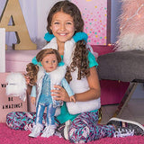 Adora Amazing Girls 18-inch Doll, "Ice Skating Ava" (Amazon Exclusive) Compatible With Most 18 Inch Doll Accessories And Clothing (218803)