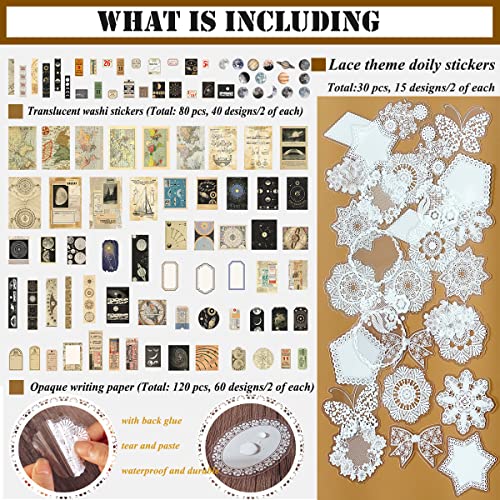 Vintage theme Scrapbooking/ Bullet Journaling kit