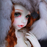 BJD Doll, 1/3 SD Dolls 22.8 Inch 19 Ball Jointed Doll DIY Toys with Full Set Clothes Shoes Wig Makeup, Best Gift for Girls - Snowland Girl - Mona